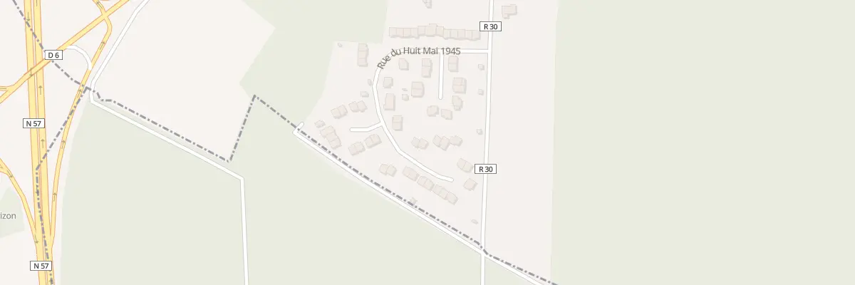 Plan du 35 Rue du Huit Mai 1945 à Nomexy
