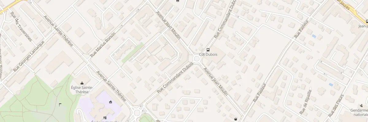 Plan du 410 Rue du Cdt Dubois à Albertville