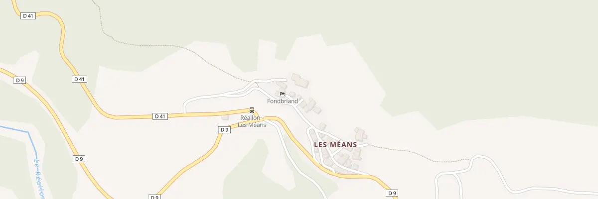 Plan du 125 Charrière de la Combe à Réallon