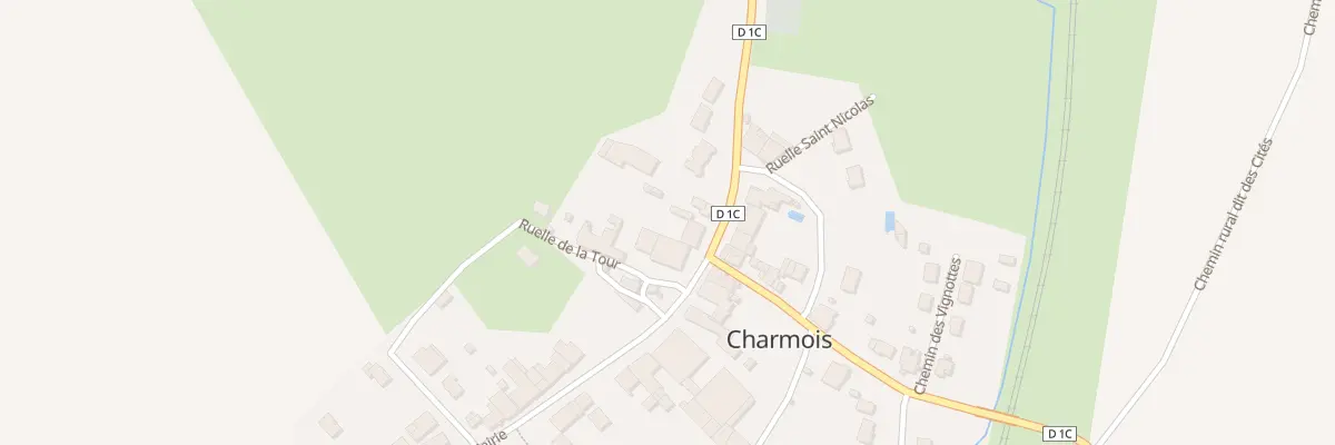 Plan du 6 Rue de la Mairie à Charmois