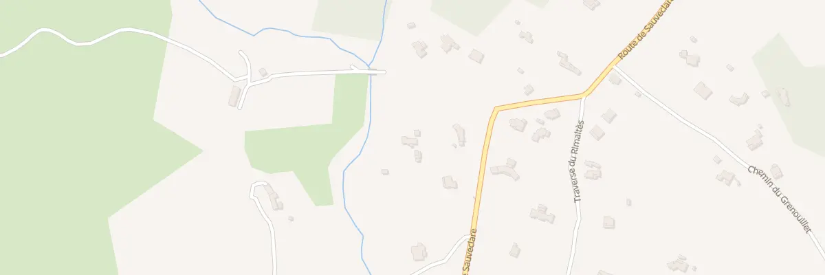 Plan du 1646D Rte de Sauveclare à Flayosc