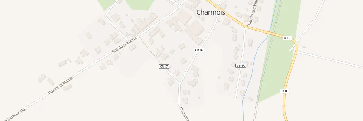 Plan du 4 Che du Carre à Charmois