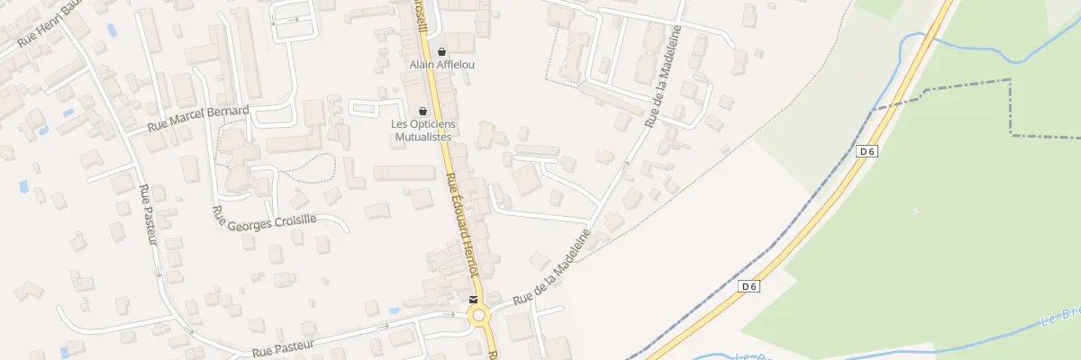 Plan du 15B Rue de la Madeleine à Luxeuil-les-Bains