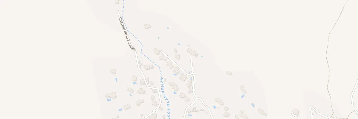 Plan du 5898 Che de la Fouasse au Lavandou