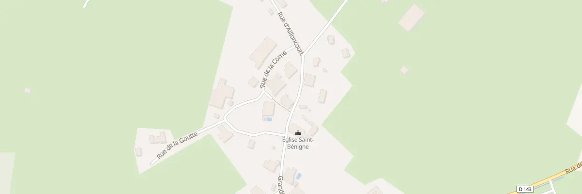 Plan du 29 Grande Rue à Dambenoît-lès-Colombe