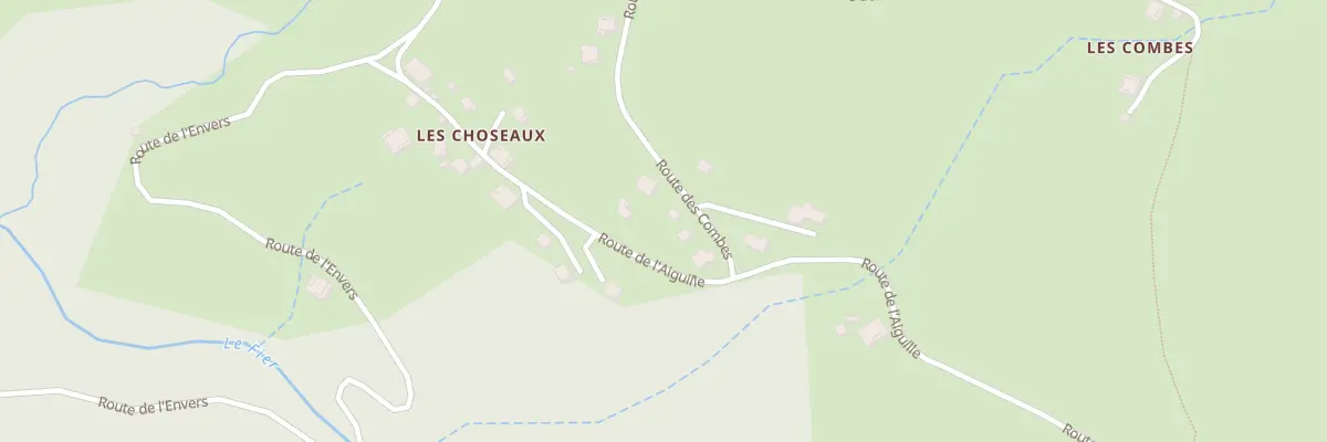 Plan du 5296F Les Choseaux à Manigod