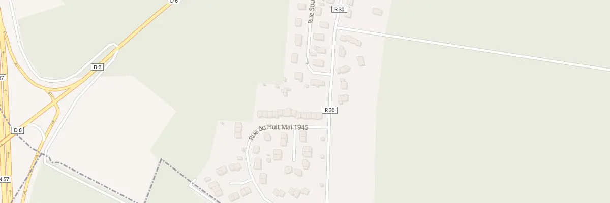 Plan du 8 Rue du Huit Mai 1945 à Nomexy