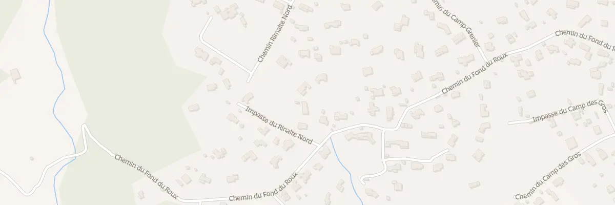 Plan du 711B Che Font du Roux à Flayosc