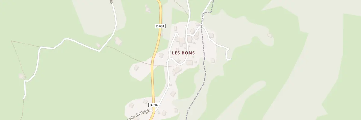 Plan du 5106 Les Bons à Allondaz