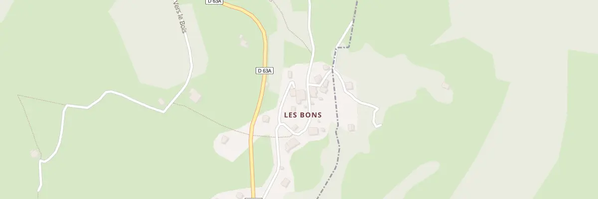 Plan du 5089 Les Bons à Allondaz