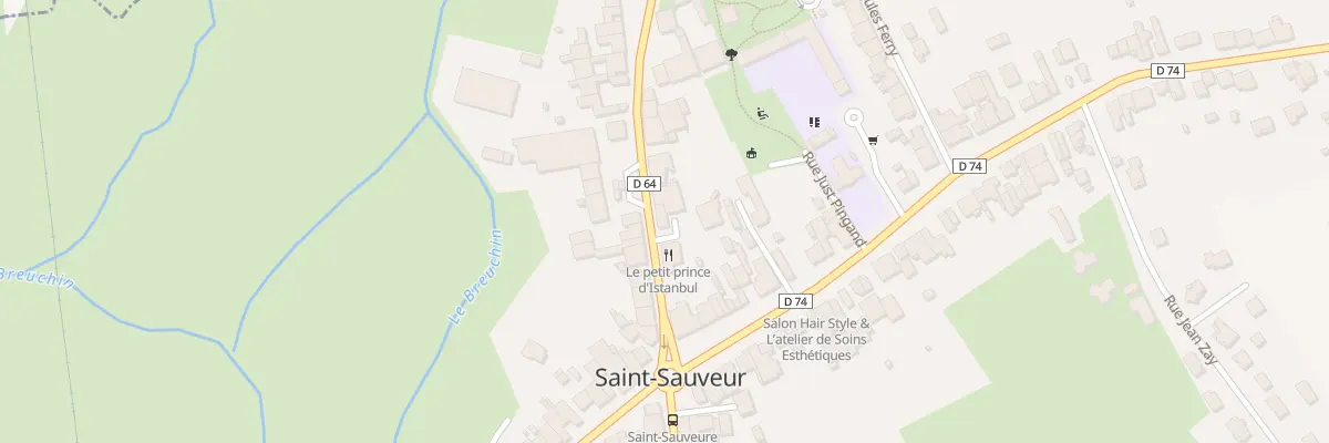 Plan du 7 Rue Edouard Herriot à Saint-Sauveur