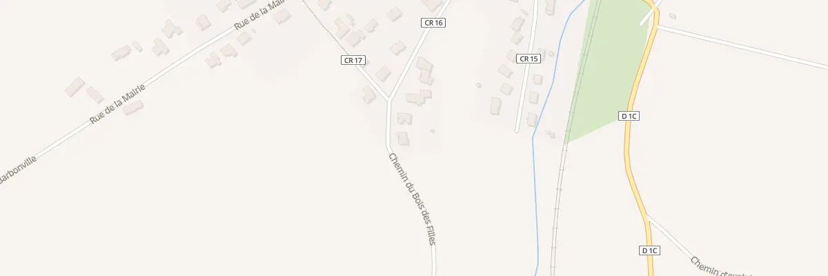 Plan du 13 Che du Carre à Charmois