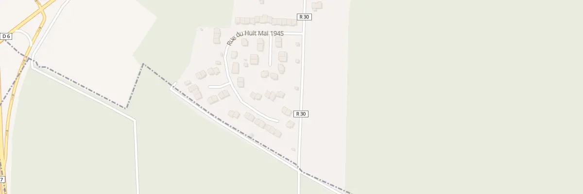 Plan du 43 Rue du Huit Mai 1945 à Nomexy