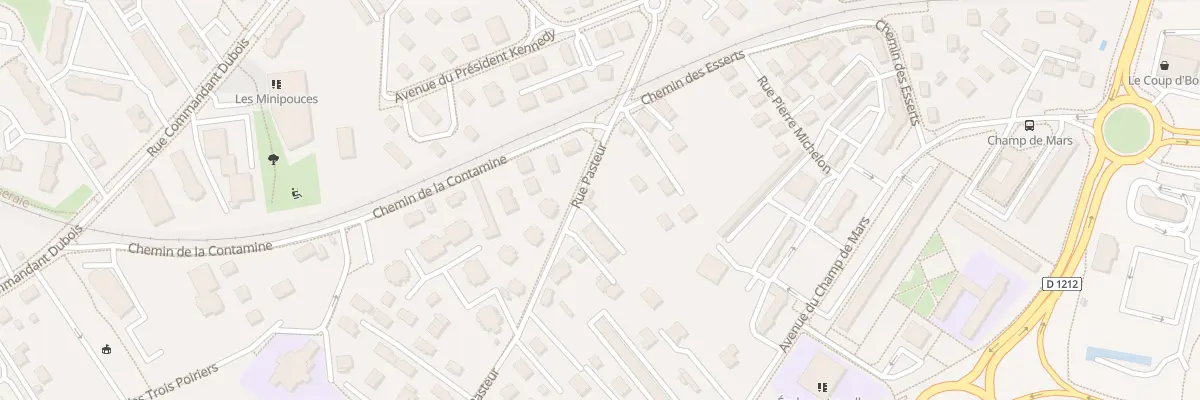 Plan du 79 Rue pasteur à Albertville