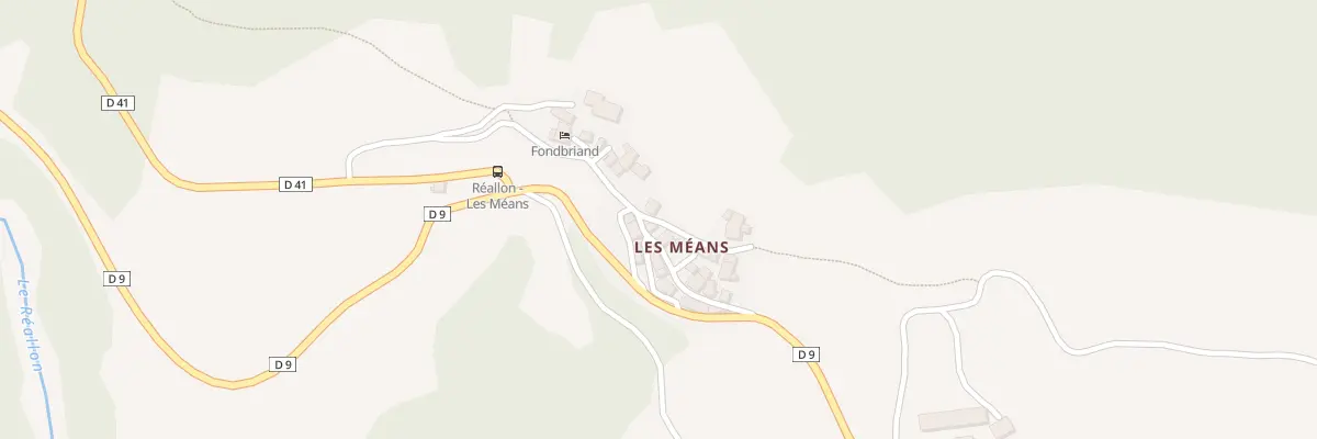Plan du 195 Charrière de la Combe à Réallon