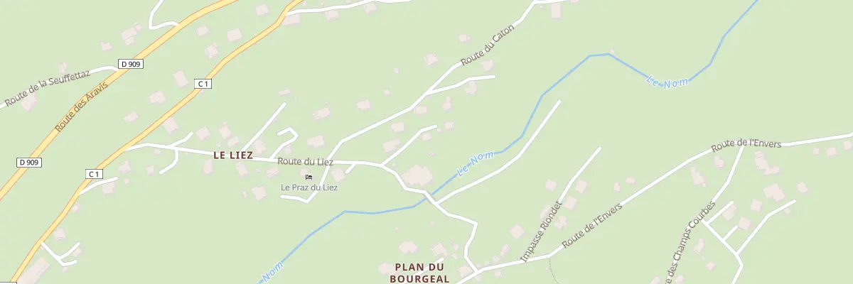 Plan du 52 Che du Battoir aux Villards-sur-Thônes