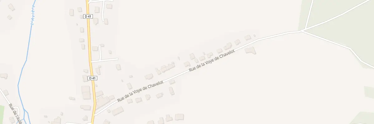 Plan du 265 Rue de la Voye de Chavelot à Domèvre-sur-Avière
