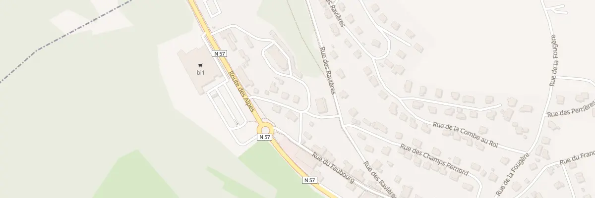Plan du 5 Rue des Carrières à Jougne