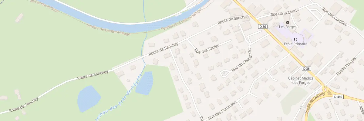 Plan du 3 Rue de Chardane aux Forges