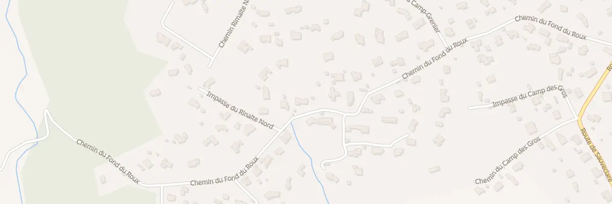 Plan du 574 Che Font du Roux à Flayosc
