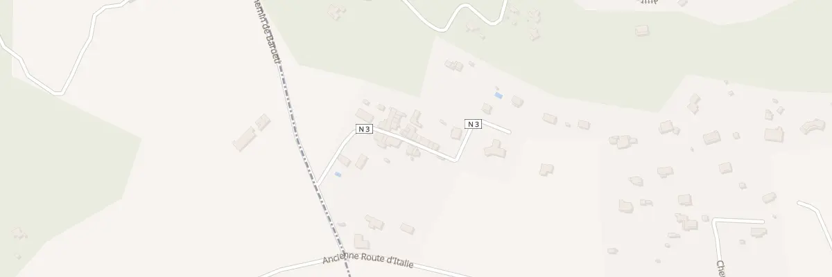 Plan du 155 Che des Blais N 3 à Vidauban