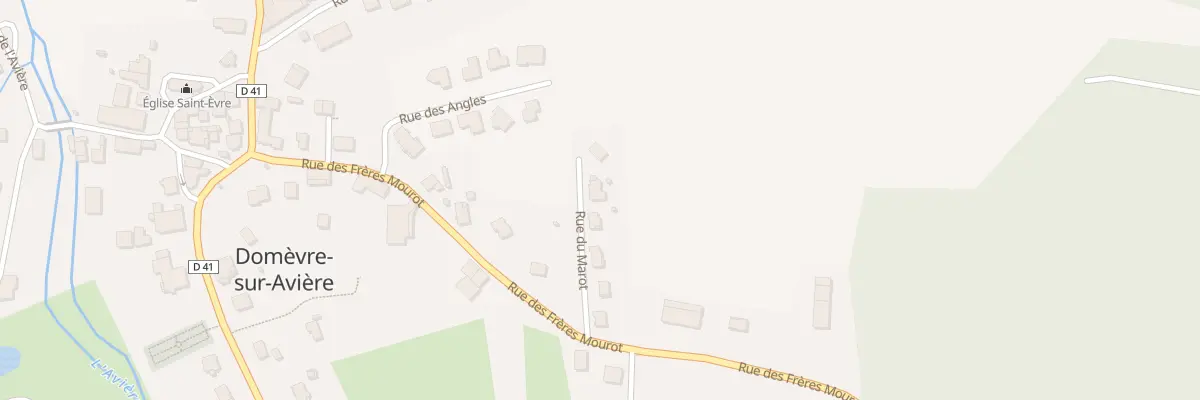 Plan du 100 Rue du Marot à Domèvre-sur-Avière