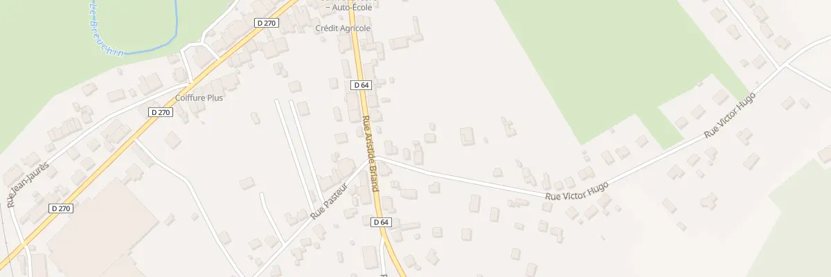 Plan du 6 Rue Victor Hugo à Saint-Sauveur