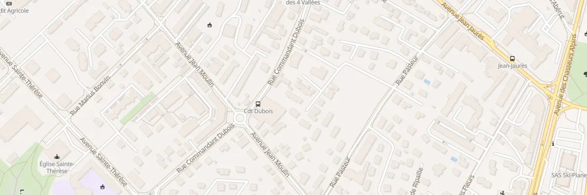 Plan du 32A Rue pasteur à Albertville