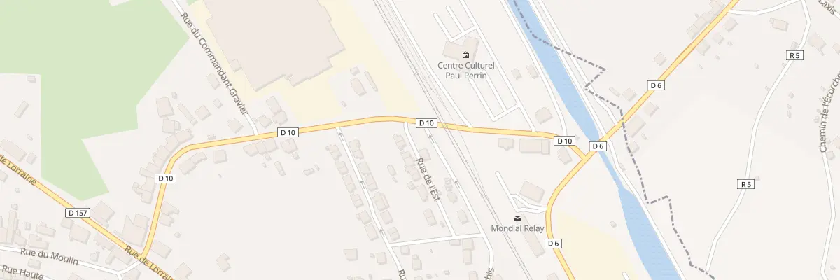 Plan du 17 Rue de l’Abbe Mathis à Nomexy