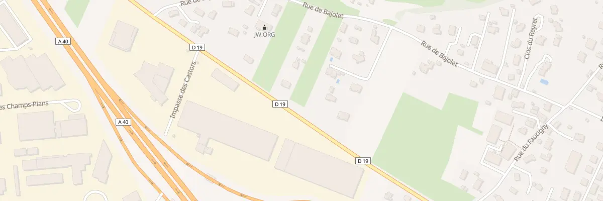 Plan du 115 Imp des Roseaux à Saint-Pierre-en-Faucigny
