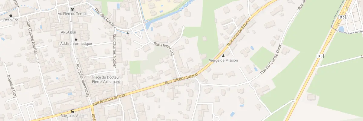 Plan du 24 Rue Aristide Briand à Sainte-Marie-en-Chaux