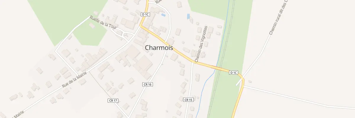Plan du 4 Rte de Méhoncourt à Charmois