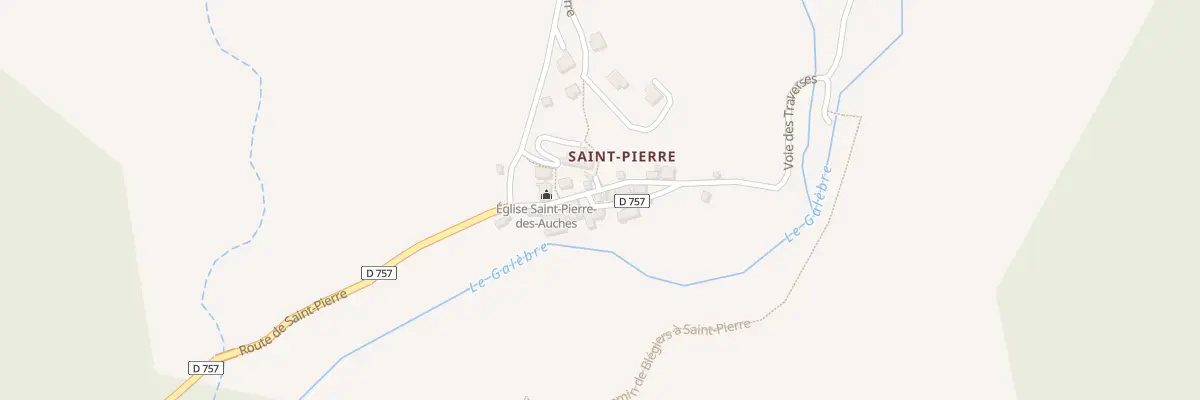 Plan du 5020B Saint Pierre à Beaujeu
