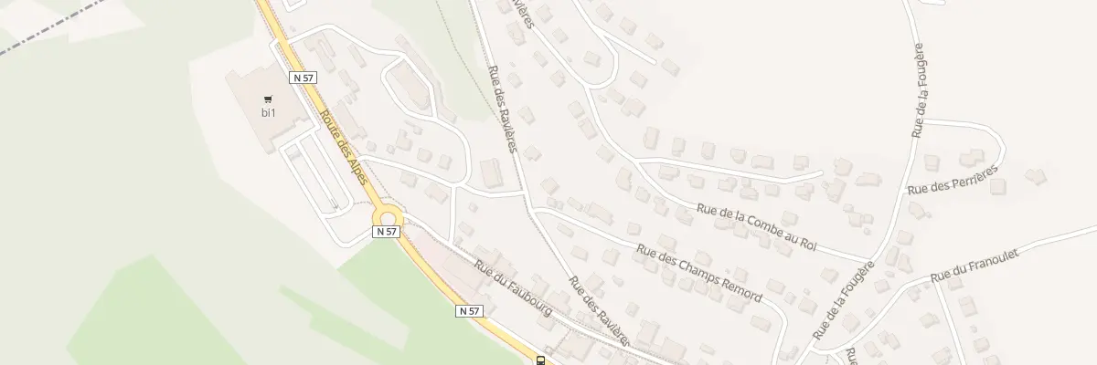 Plan du 10 Rue des Ravières à Jougne