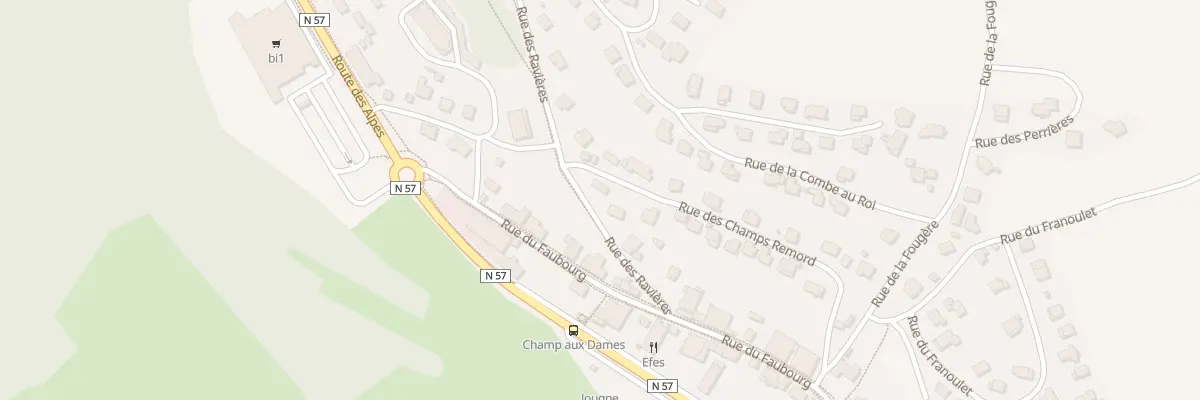 Plan du 8 Rue des Ravières à Jougne