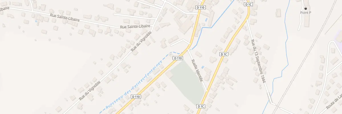 Plan du 12 Rue du Général Leclerc à Damelevières