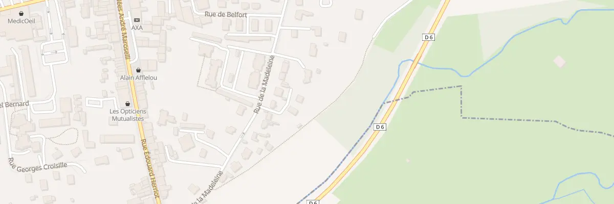Plan du 18A Rue de la Madeleine à Luxeuil-les-Bains