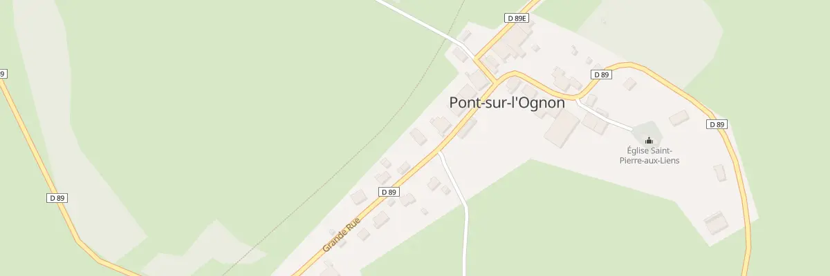 Plan du 13 Gr Grande Rue à Pont-sur-l’Ognon