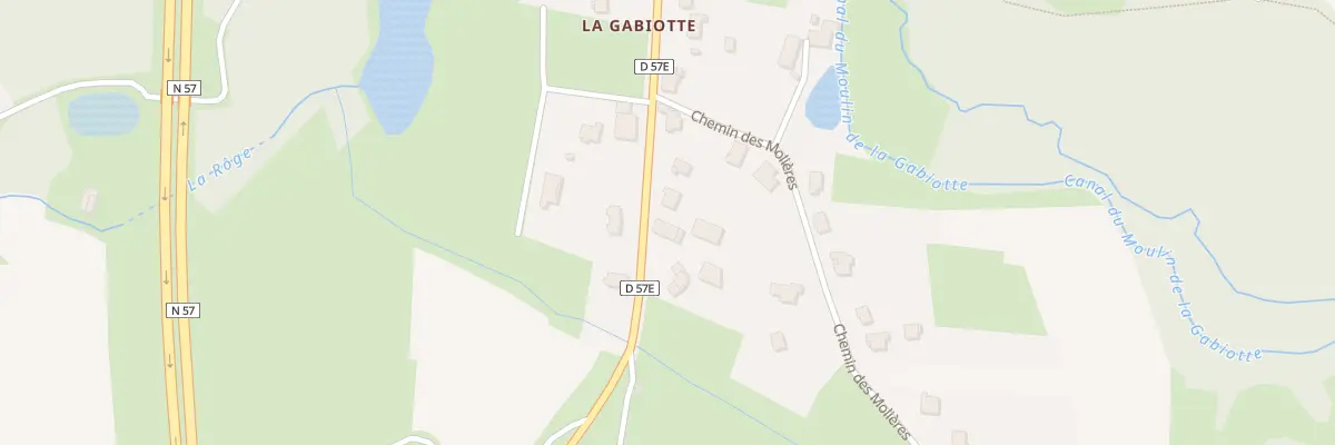 Plan du 8 Rue de la Gabiotte à Fougerolles-Saint-Valbert