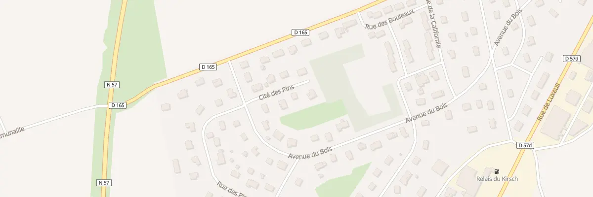 Plan du 5 Cite des Pins à Fougerolles-Saint-Valbert