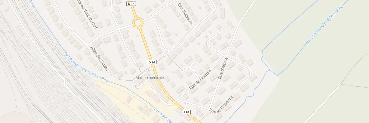 Plan du 7 Pl le Nid à Damelevières
