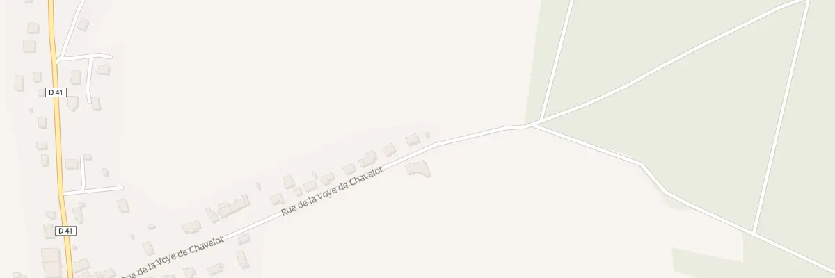 Plan du 419 La Voye de Chavelot à Domèvre-sur-Avière