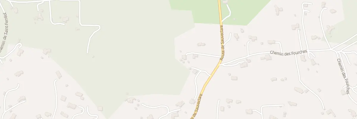 Plan du 1849 Rte de Sauveclare à Lorgues