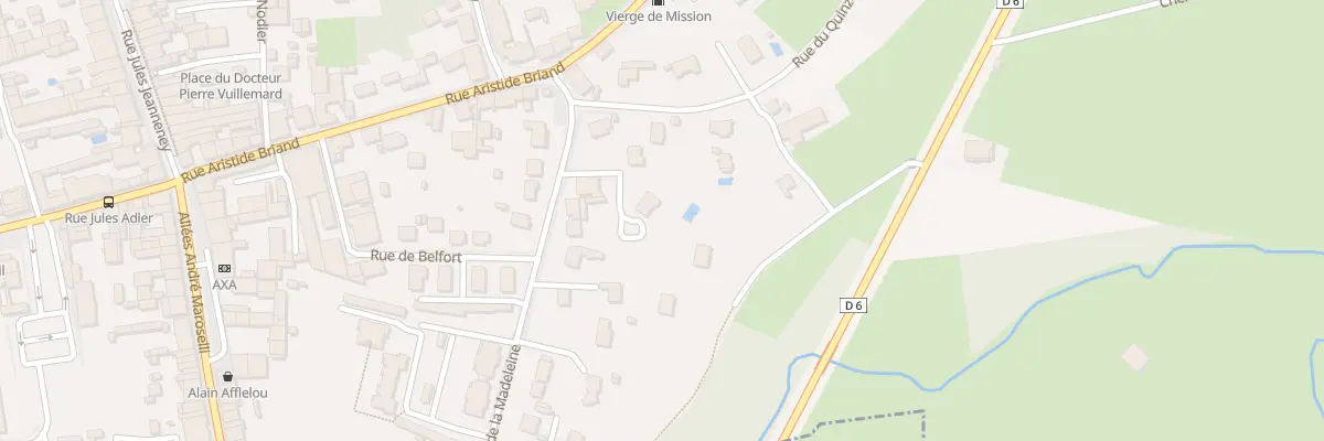 Plan du 2B Rue de la Madeleine à Luxeuil-les-Bains
