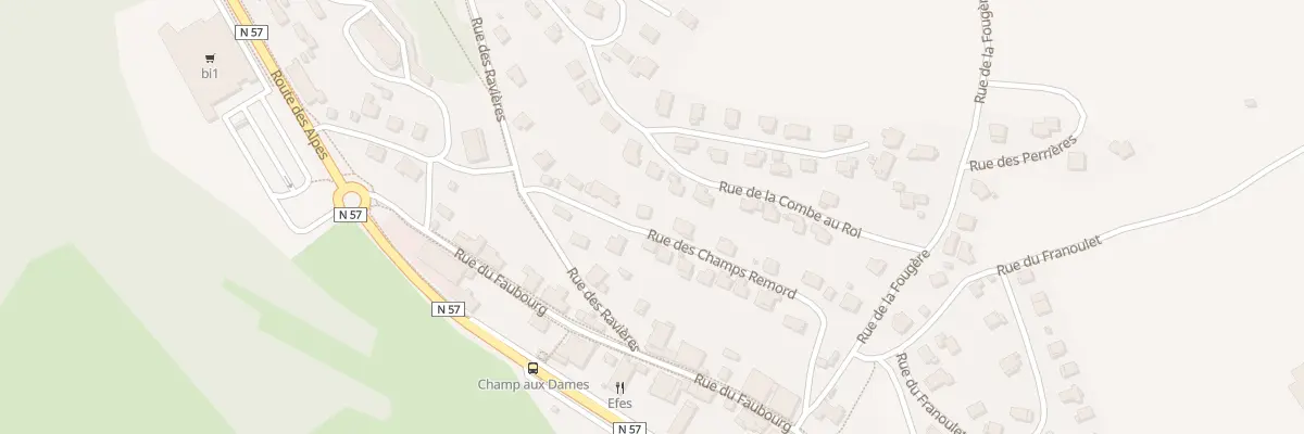 Plan du 5 Rue des Champs Remord à Jougne