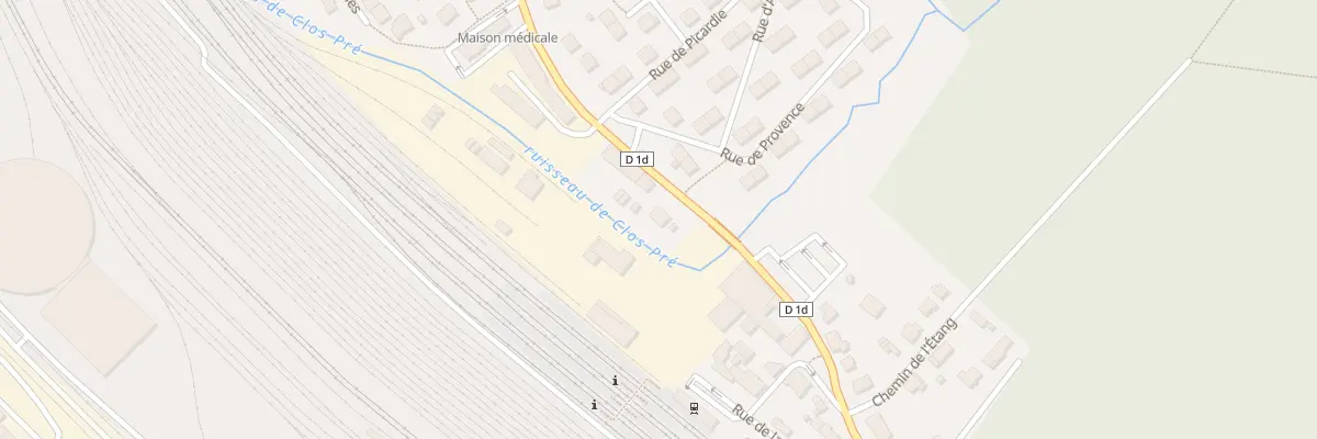 Plan du 5B Rte de Dombasle à Damelevières