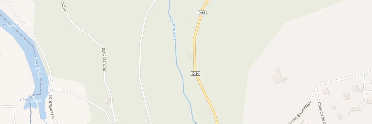 Plan du 3450 Rte du Thoronet Rd 84 à Vidauban