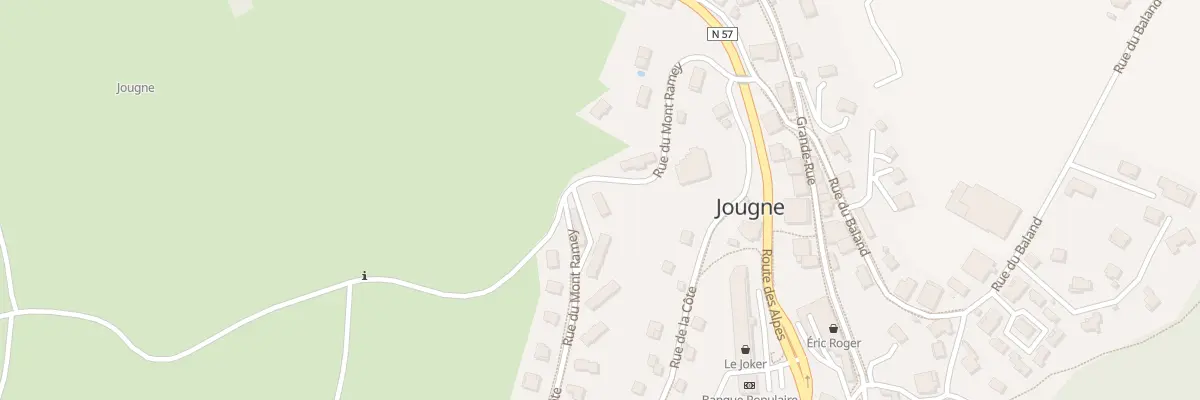 Plan du 9 Rue du Mont-Ramey à Jougne