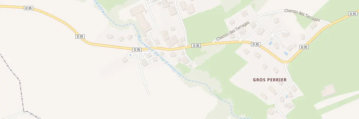 Plan du 22 Imp de Châtillon à Brenthonne