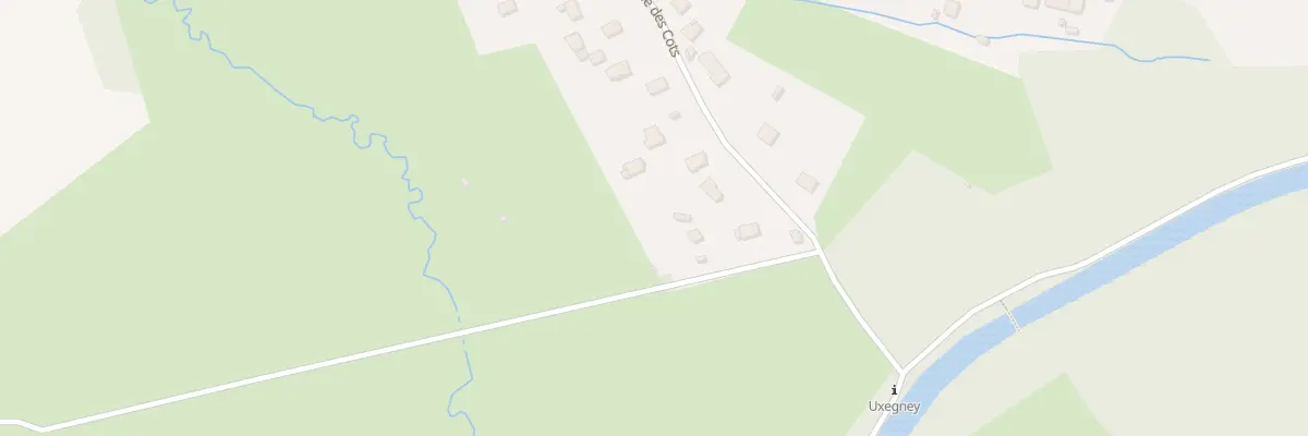 Plan du 40 Rue des Cots à Uxegney